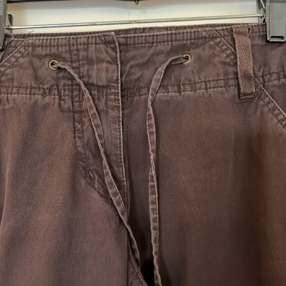 🤎 Vintage The Limited Women’s Brown Drew Fit Cotton Capri Pants | Size 10 🤎 - Picture 5 of 12
